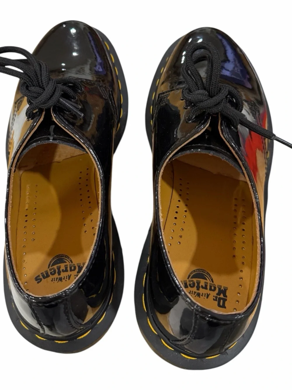 NEW! Dr. Martens 1461 Black Patent Leather Oxford Shoes Women’s US 7 NWOB